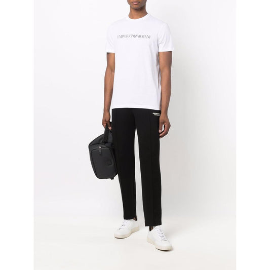 Emporio Armani logo-print cotton T-Shirt 8N1TN51JPZZ0146-P25