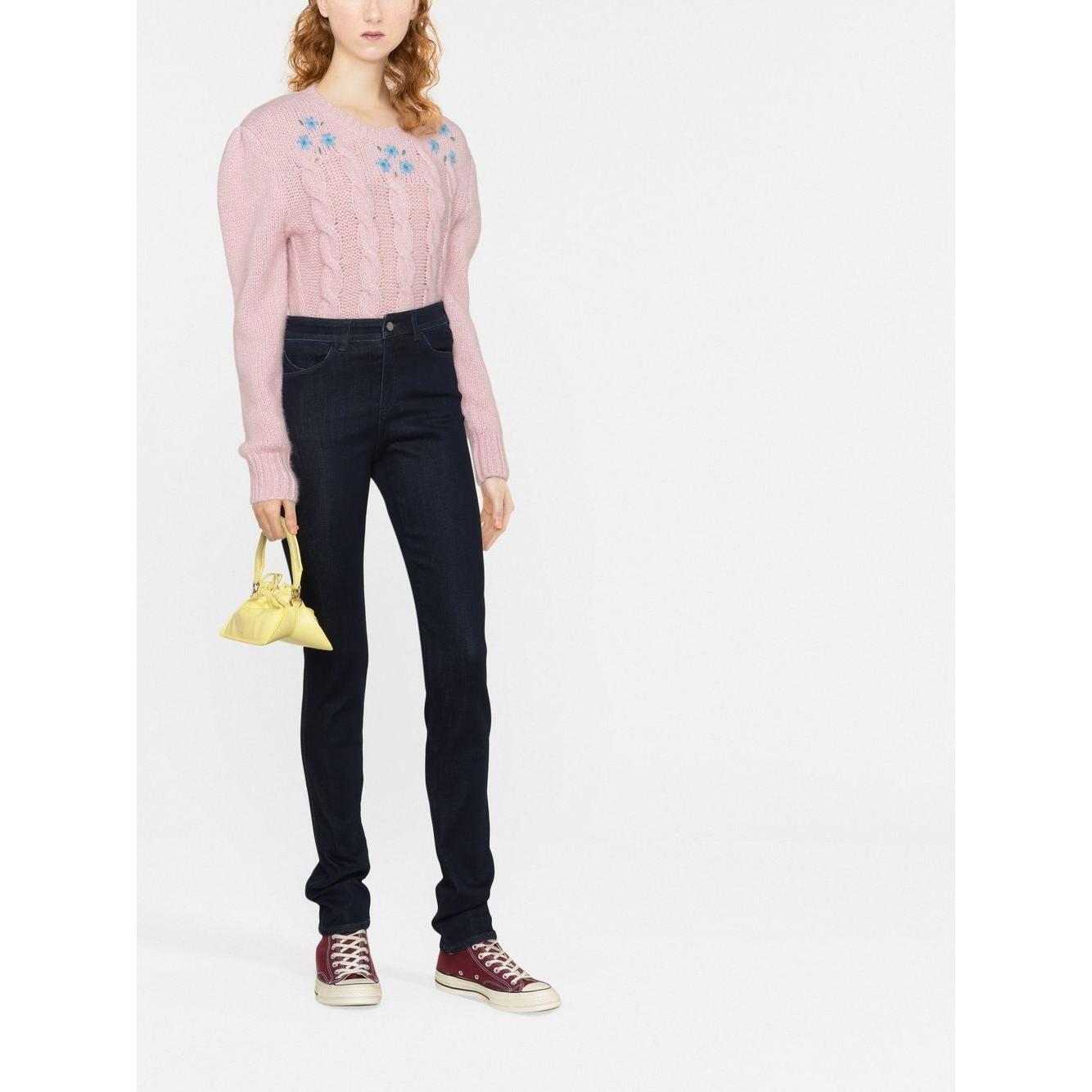 Emporio Armani high-waisted slim-cut Trousers
