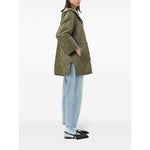Ganni Shiny Quilt Midi Jacket W0171861-P25