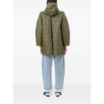 Ganni Shiny Quilt Midi Jacket W0171861-P25