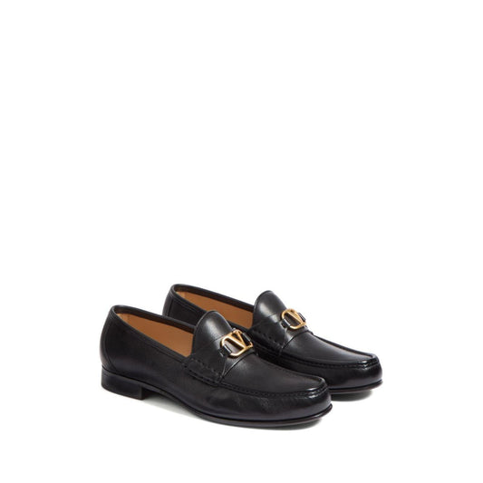 Valentino Garavani Vlogo Signature Moccasin In Buffalo YS0J68MIL0NO-P25