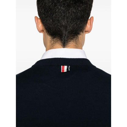 Thom Browne Sweaters Blue Topwear