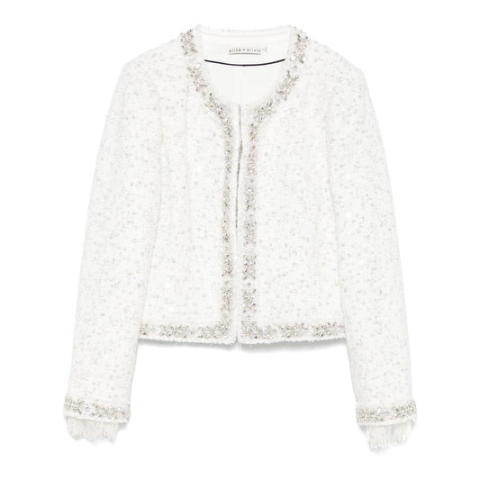 Alice + Olivia Jackets White CC411W44205A127-P25