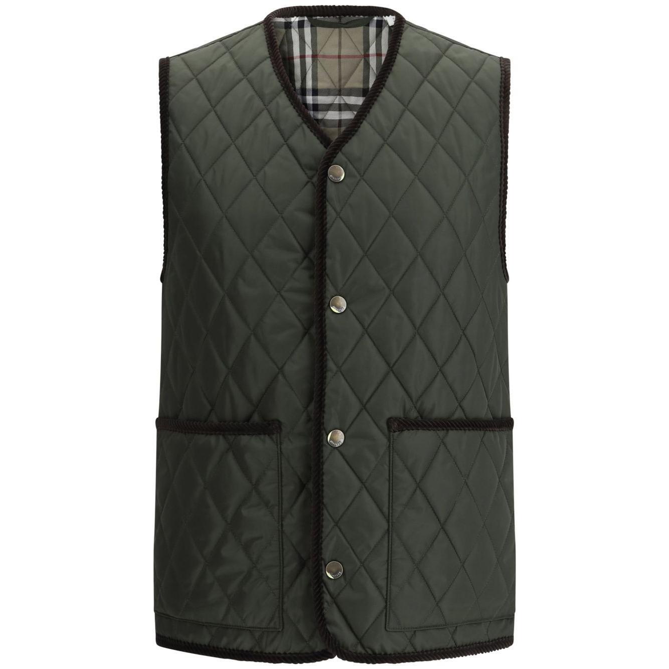 Burberry diamond-quilted sleeveless jacket 8100839C1748-P25