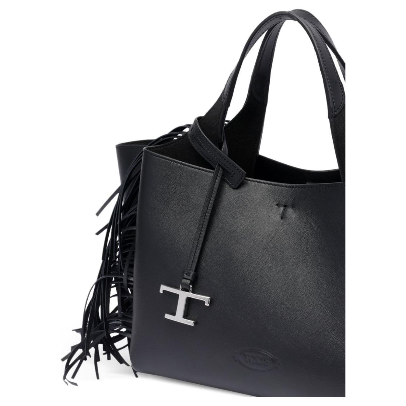 Tod's T timeless mini leather tote bag LDin,Spring - Summer 2025,Women,Women > Bags,Women > Bags > Shopper,Yes Eu XBWAPAFL1F0XEAB999-P25