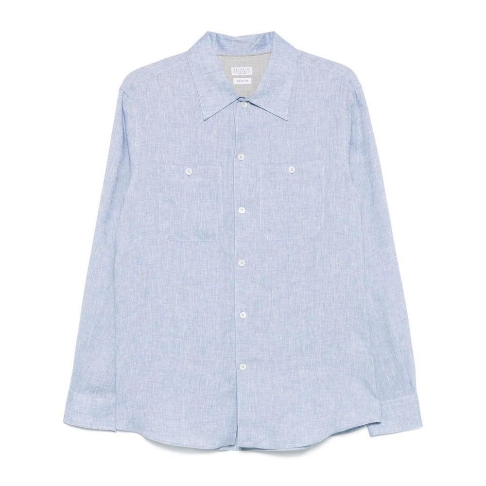 Brunello Cucinelli linen shirt MM6840658C132-P25