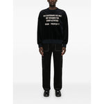 Golden Goose crew neck sweatshirt with embroidered lettering GUP01938P00187250907-P25