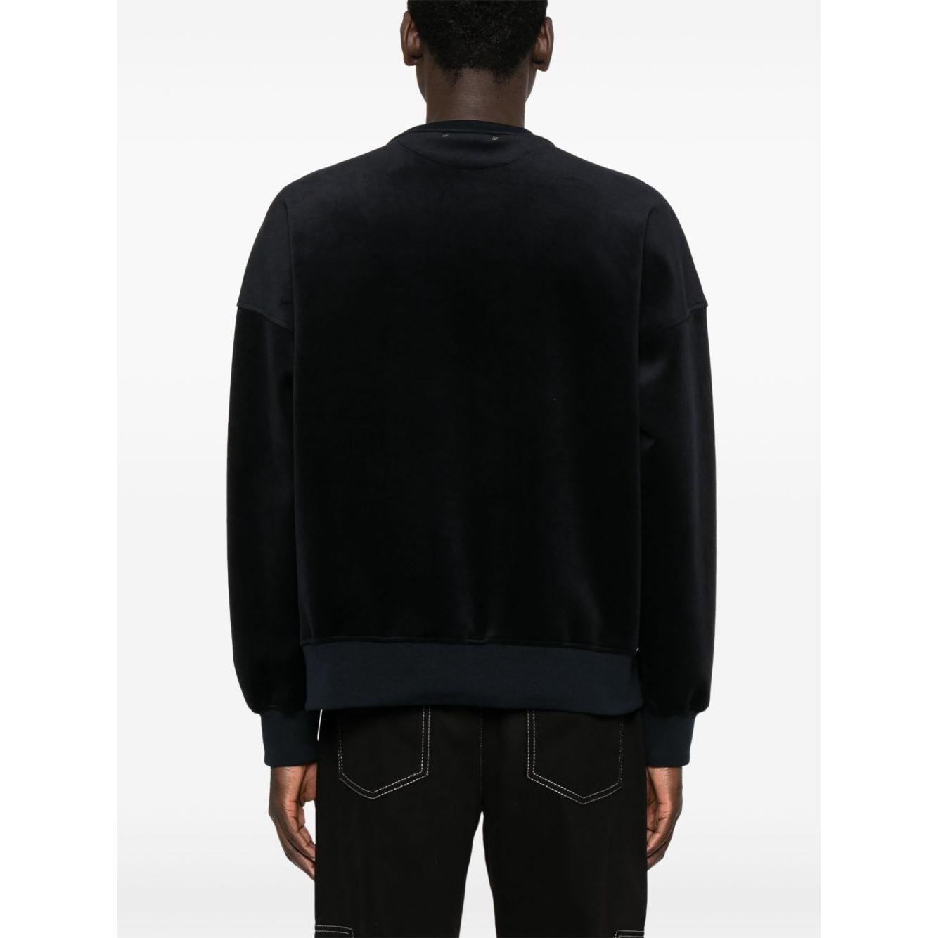 Golden Goose crew neck sweatshirt with embroidered lettering GUP01938P00187250907-P25