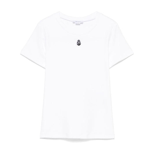 Alexander McQueen T-shirts and Polos White 819193QLAEH9000-P25