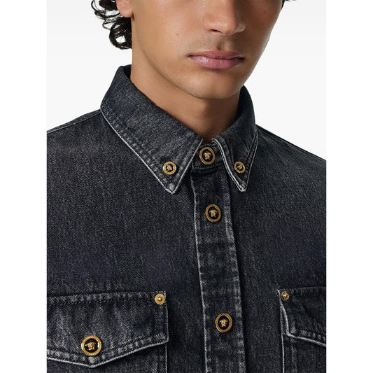 Versace denim shirt 10138871A137181D810-P25