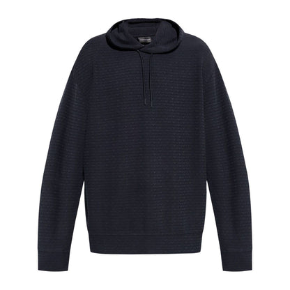 Emporio Armani All-over Logo hoodie Topwear
