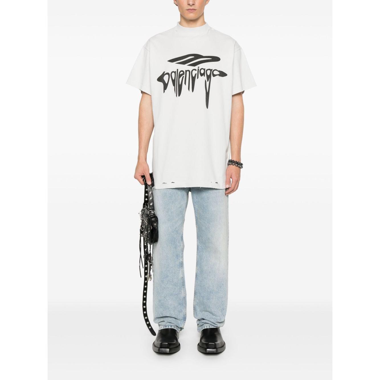 Balenciaga T-shirts and Polos White