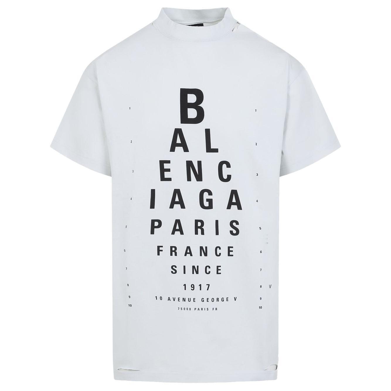 Balenciaga T-shirts and Polos White 811688TRVU69081-P25