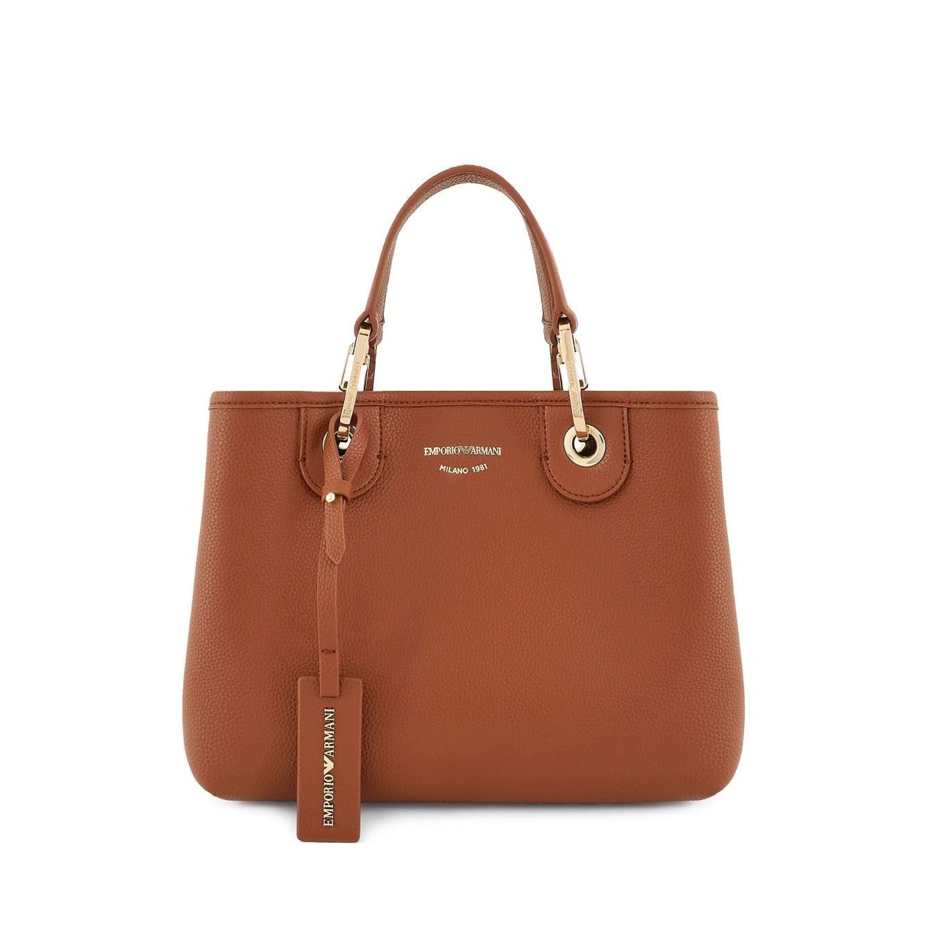 Emporio Armani Small MyEA shopper bag with deer print Shopper