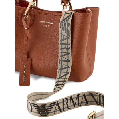 Emporio Armani Small MyEA shopper bag with deer print Shopper
