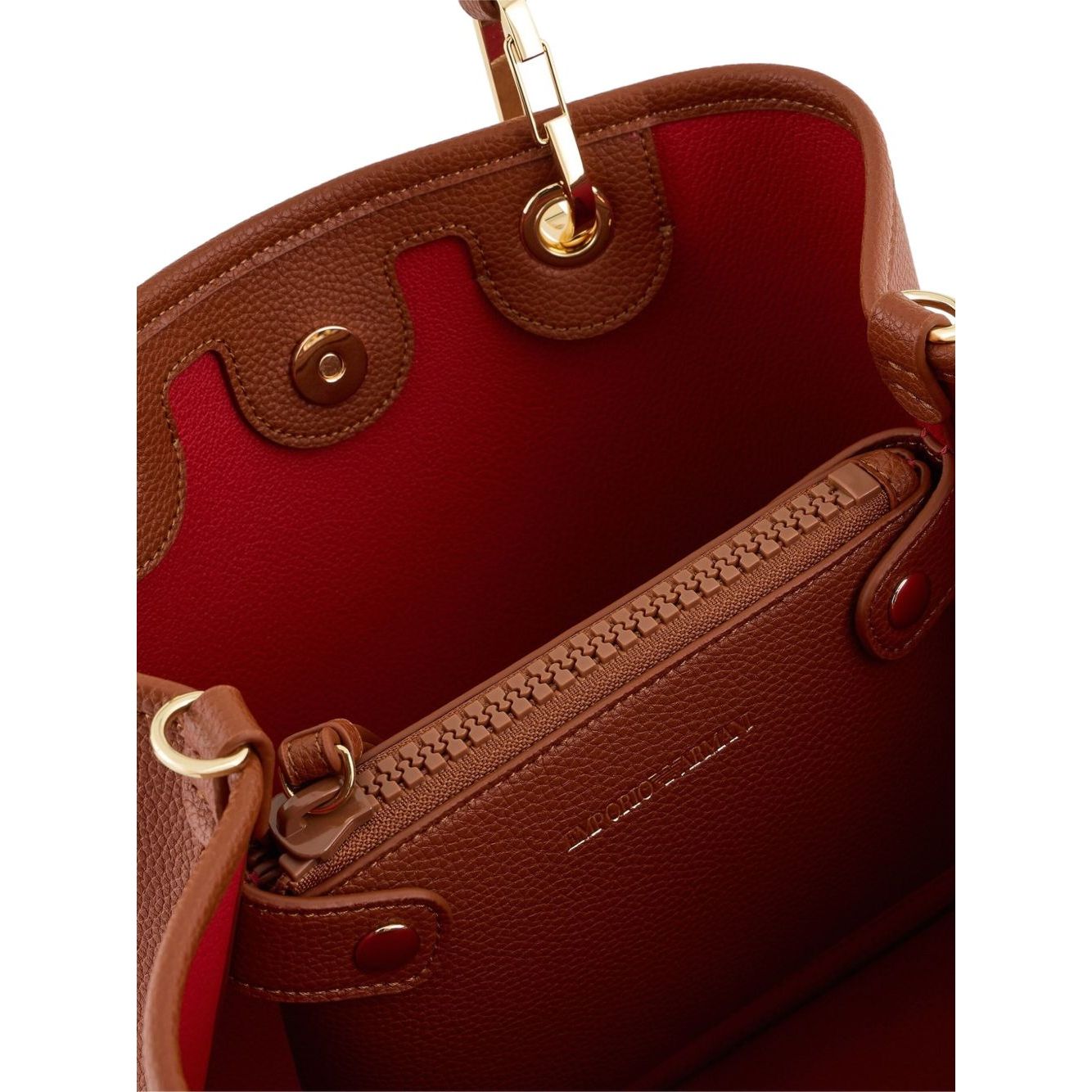 Emporio Armani Small MyEA shopper bag with deer print Shopper