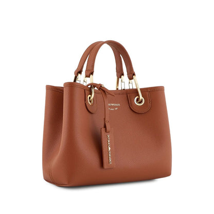 Emporio Armani Small MyEA shopper bag with deer print Shopper