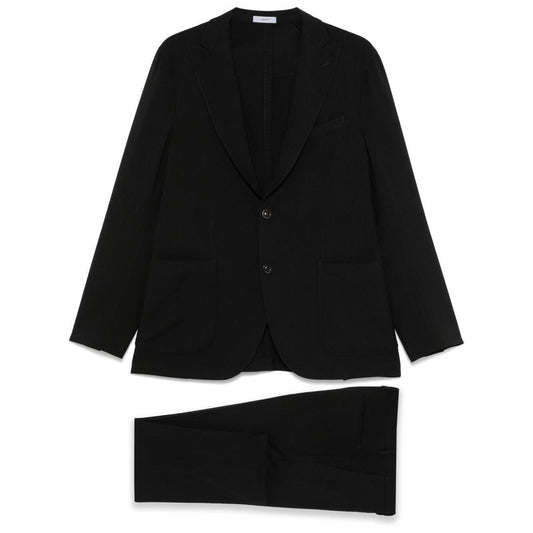 Boglioli Single Breasted Two Button Navy Blue Suit N63D2JSB3448784-P25