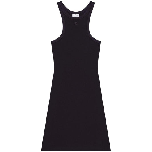 Courreges Pre Courrèges cotton scuba dress 125JRO577JS02039999-P25