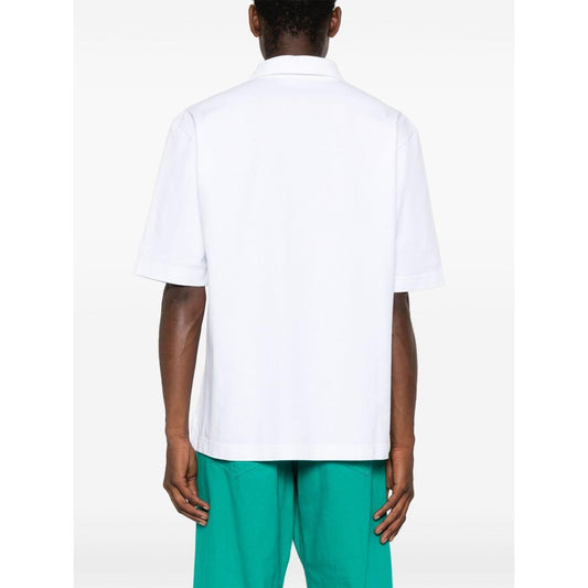 Marni logo-patch polo shirt POMU0037X0UTC40600W01-P25