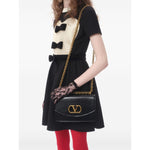 Valentino crepe couture short dress with bows BVADH51CFAUY-P25