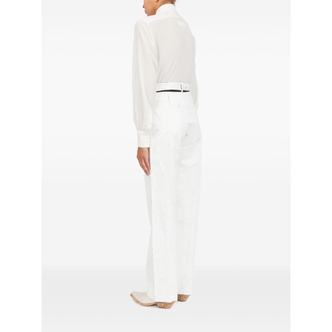 MM6 Maison Margiela Trousers White S62KB0224M35437002F-P25