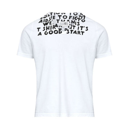 MM6 Maison Margiela T-shirts and Polos White Topwear