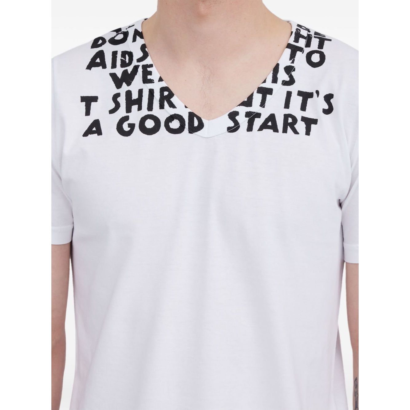 MM6 Maison Margiela T-shirts and Polos White Topwear