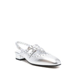 CAREL PARIS Flat shoes Silver QUEEN33280205-P25