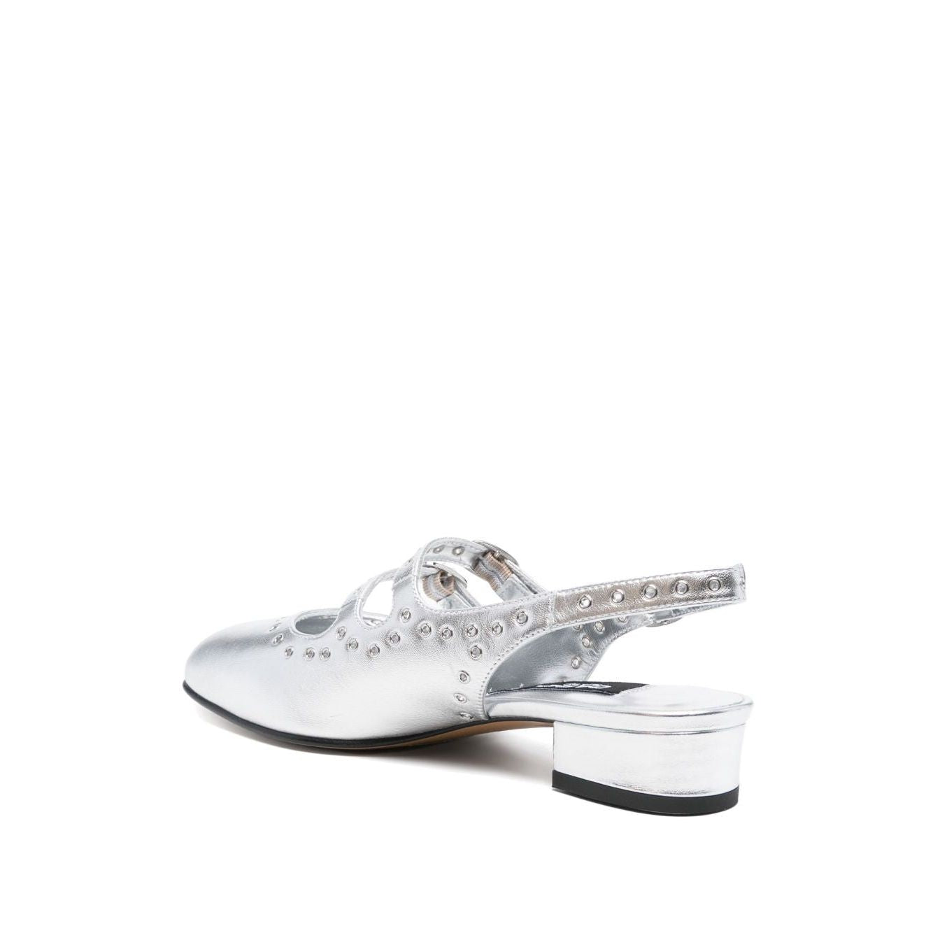CAREL PARIS Flat shoes Silver QUEEN33280205-P25
