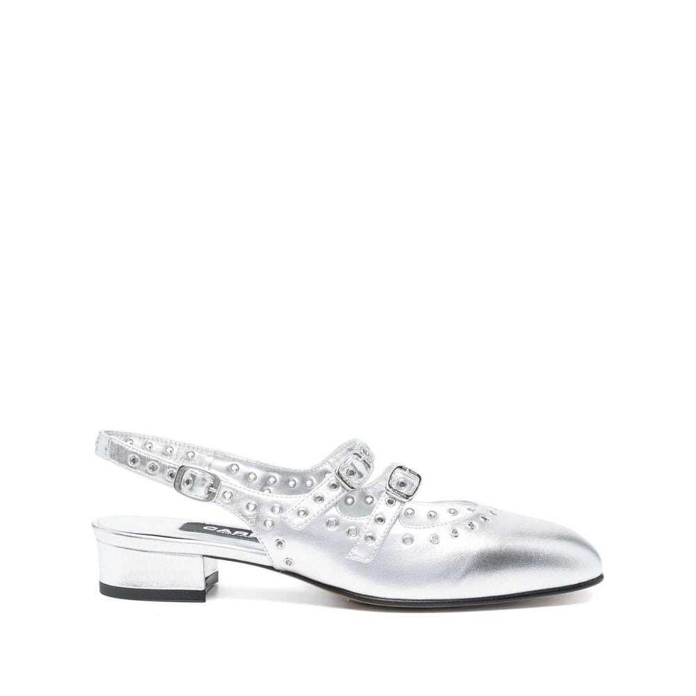 CAREL PARIS Flat shoes Silver QUEEN33280205-P25