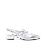 CAREL PARIS Flat shoes Silver QUEEN33280205-P25