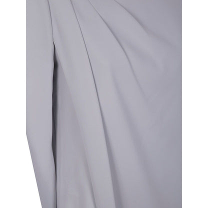 Emporio Armani panel-detail cady-texture mini dress Dresses