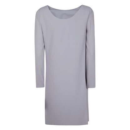 Emporio Armani panel-detail cady-texture mini dress Dresses