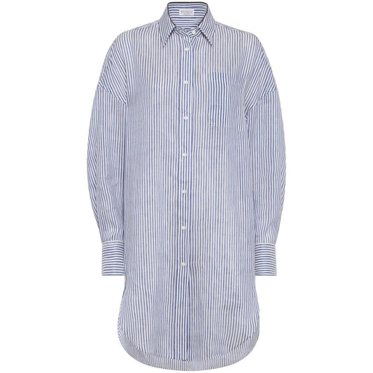 Brunello Cucinelli Shirts Clear Blue