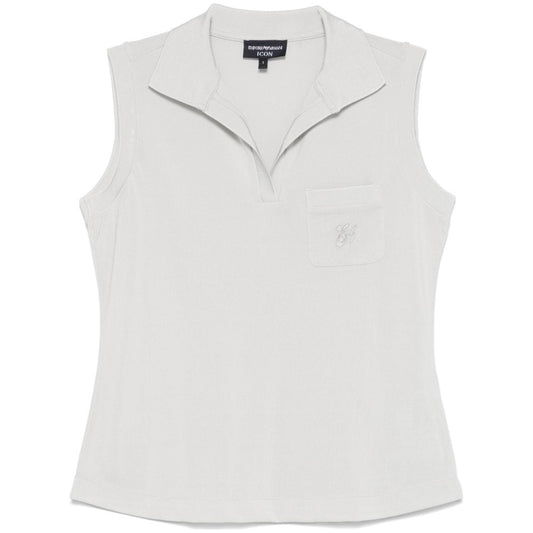 Emporio Armani Logo embroidered vest
