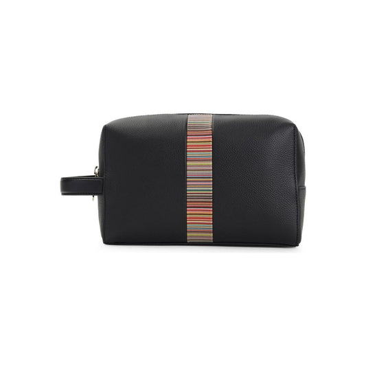 Paul Smith Leather 'Signature Stripe' Trim Wash Bag M1A8042CMULTI79-P25