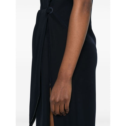 Emporio Armani Short dress with side knot Dresses