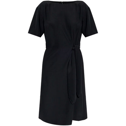 Emporio Armani midi dress with waist knot Dresses