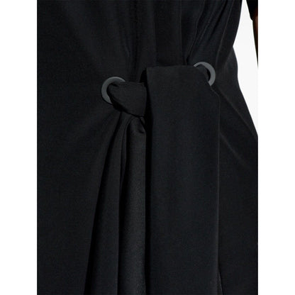 Emporio Armani midi dress with waist knot Dresses