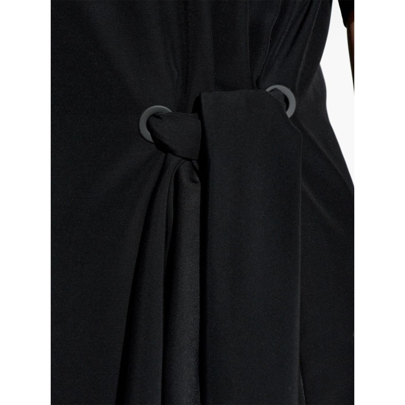 Emporio Armani midi dress with waist knot EW001538TE14039UC001-P25
