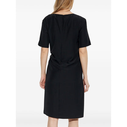 Emporio Armani midi dress with waist knot Dresses