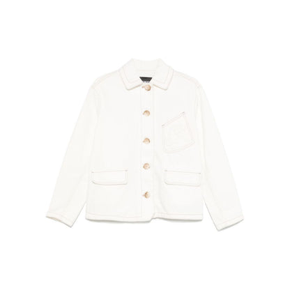 Emporio Armani Cotton drill blouson Jackets