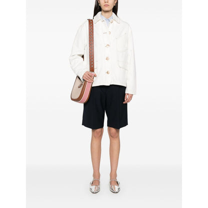 Emporio Armani Cotton drill blouson Jackets