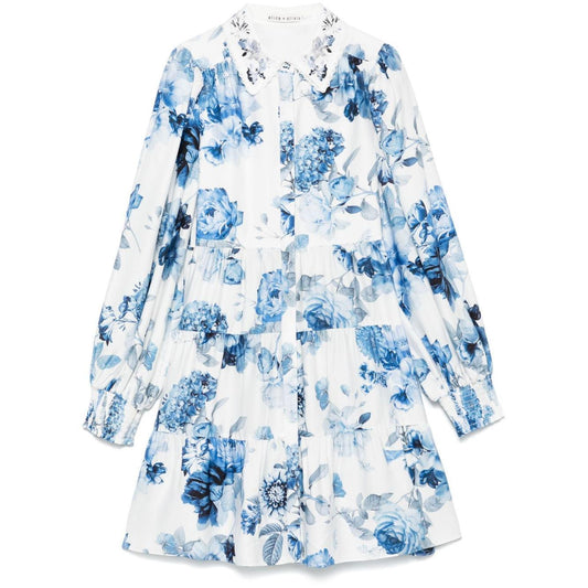 Alice + Olivia Dresses Clear Blue CC503P18526K417-P25