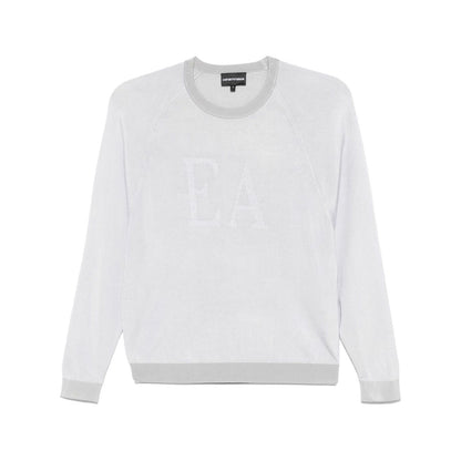 Emporio Armani Jacquard Logo Sweater Topwear