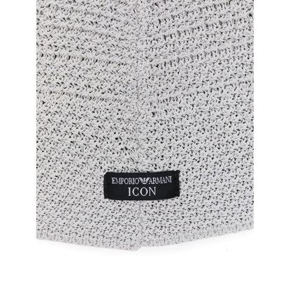 Emporio Armani knitted Cotton blend beanie Scarves Hats & Gloves