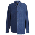 E.L.V. DENIM Shirts Blue 2002203DARKBLUE-P25