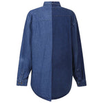 E.L.V. DENIM Shirts Blue 2002203DARKBLUE-P25