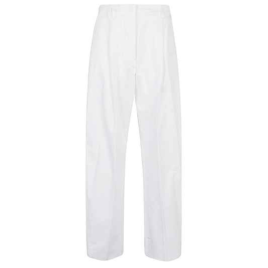 THE LATEST Trousers White